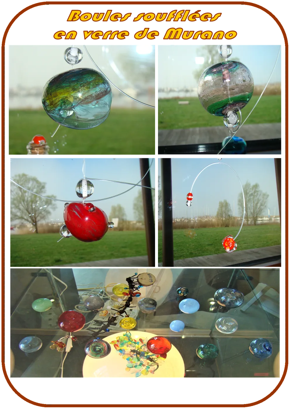 Mobiles & boules soufflées